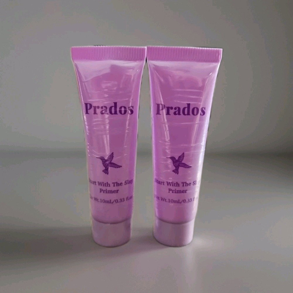 2X NEW Prados Start With the Slay Primer .33 Fl Oz Travel Size Sealed
